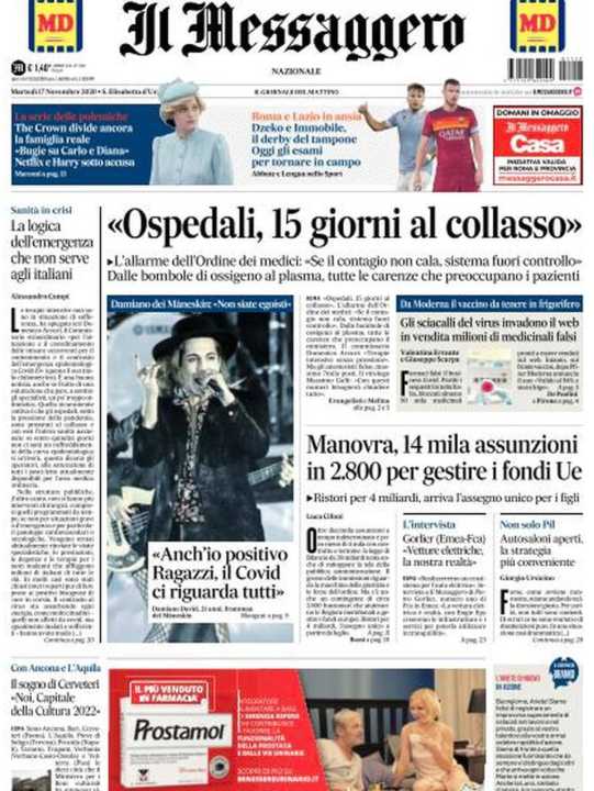 La prima pagina