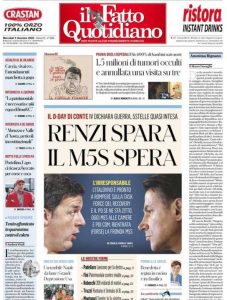 La rassegna stampa del 9 dicembre dei principali quotidiani italiani